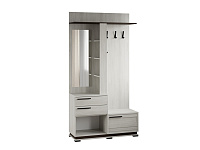 Цетральная секция МЦС-30 Модена (Ясень анкор светлый/Венге)