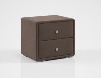 Тумба_Твист_микровелюр_шоколад