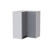 Шкаф верхний угловой УВП кухня Кантри (Белый/Дуб канадский)