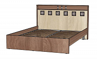 Кровать Коста-Рика 1.4 (Ясень шимо темный/Ясень шимо светлый)