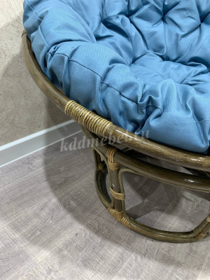 Кресло Papasan (Ротанг №6, ткань Matador 020)