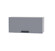 Шкаф верхний 8Х кухня Осло (Белый/Карбон Дарк грин)