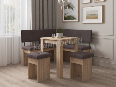 Кухонный уголок Генезис малый (Дуб сонома/Bora 01)