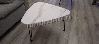 Стол журнальный Мальта (Мрамор)