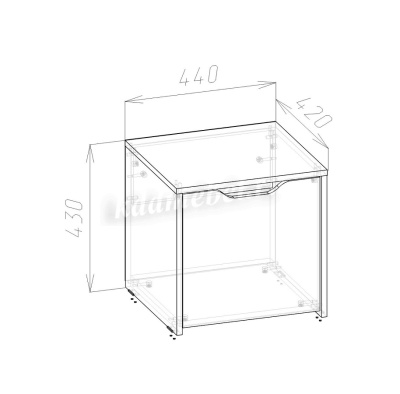 Тумба Мико МТС (Белый)