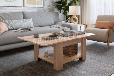 Стол журнальный Адам 1 (Дуб мария) 