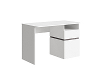 Стол письменный Аркон (Белый/Бетон темный)