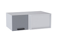 Шкаф верхний глубокий угловой УВГ кухня Кампео (Белый/Белый снег)