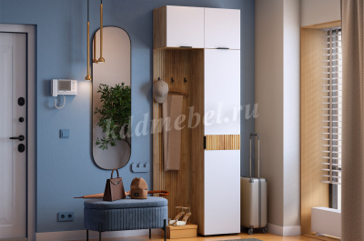 Вешалка Бодрум-1 (Дуб крафт золотой)