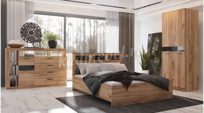 Тумба прикроватная Гамма (Дуб вотан)