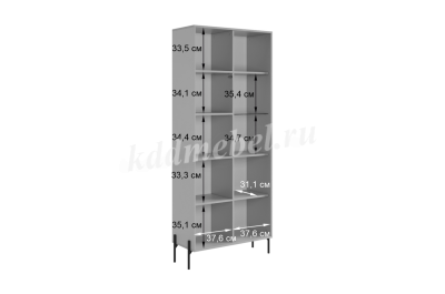 Шкаф двухдверный Доминика со стеклом (Кашемир/Дуб крафт золотой)