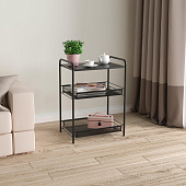 Этажерка Ладья-33С (Черный)