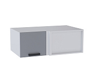 Шкаф верхний глубокий угловой УВГ кухня Танго (Белый/Лайм глянец)