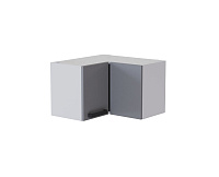 Шкаф верхний угловой УВП-360 кухня Осло (Белый/Карбон сакура)