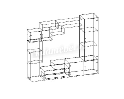 Гостиная Пекин (Венге/Дуб белфорт)