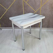 Стол обеденный Д29 раскладной (Волна 029/Белый)