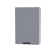 Шкаф верхний высокий с единым фасадом В6С кухня Кантри (Белый/Дуб канадский)