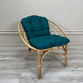 Кресло RJG-Princess (Ротанг №4, ткань JPN DRILL 034)