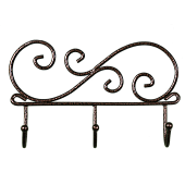 Вешалка Кружева-3 (Медный антик)
