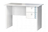 Стол письменный Смарти (Белый/Фотопечать Маяк)