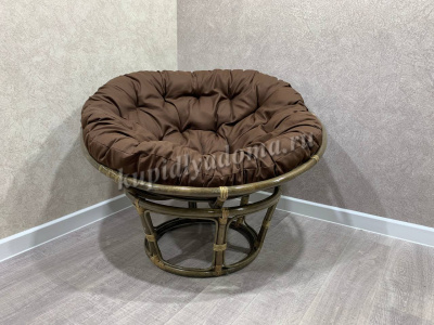 Кресло Papasan (Ротанг №6, ткань Matador 10)