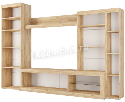 Гостиная Бастон (Дуб делано/Графит)