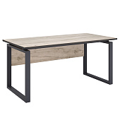 Стол офисный Гермес Лофт 1600 Ст75 (Дуб крафт серый)