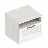 Тумба прикроватная Александрия СА-05 (Бодега светлая/Плетенка)