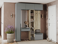 Прихожая  Люмьер вариант №3 (Шиншилла серая)