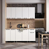 Кухня 1,8 Тина (Крафт/Белый)