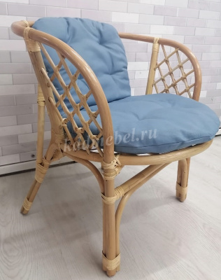 Кресло Bahama (Ротанг №4, ткань Matador 20)