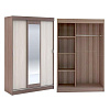 Шкаф-купе Бостон (Ясень шимо темный/Ясень шимо светлый)