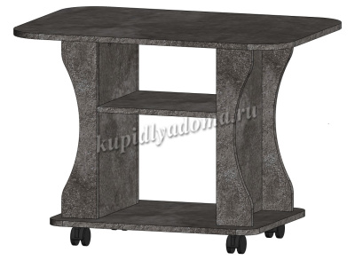 Стол журнальный Дипломат (Цемент темный)