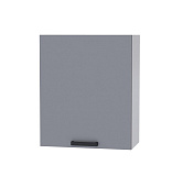 Шкаф верхний сушка с единым фасадом 6С кухня Осло (Белый/Карбон сапфир) 