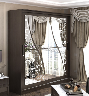 Шкаф-купе Олимп-2 (Венге)