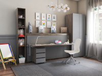 Детская Ясень Анкор тёмный - Тёмно серый