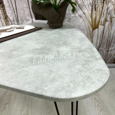 Стол журнальный Мальта (Бетон светлый)