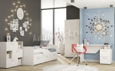 Стол письменный Ральф с дверцей (Анкор светлый)