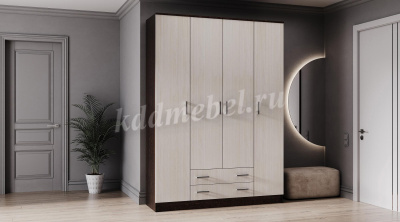 Шкаф Квадро без зекркал  (Венге/Лоредо)