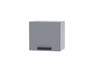 Шкаф верхний 450 45Х кухня Осло (Белый/Карбон темный)