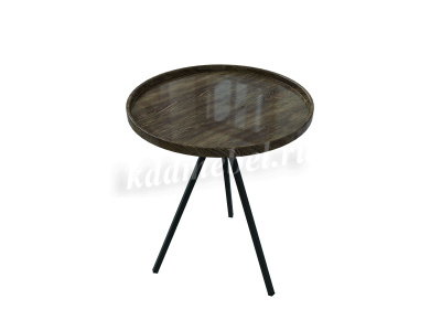 Стол журнальный 203.41 Макиато (Ясень/Черный)