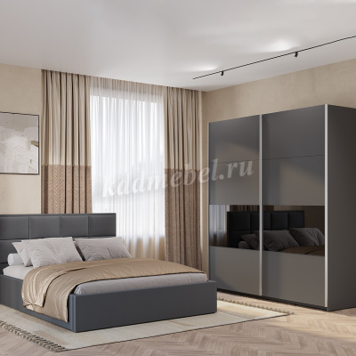 Шкаф-купе Харви ШКК-10 (Графит)