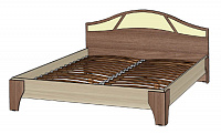 Кровать Верона 2-х спальная 1.6 с ортопедическим основанием (Ясень шимо темный/Ясень шимо светлый)