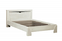 Кровать с настилом Лючия 33.08-02 1.6 (Бетон пайн белый/Венге)
