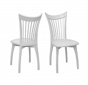 Стул обеденный Leset Орегон (Белый/Белый кожзам)