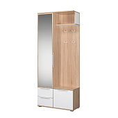 Прихожая 10.14 (Дуб сонома/Белый премиум)