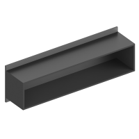 Полка настенная №1 1300х300х400