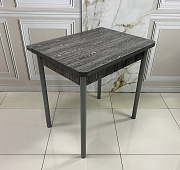 Стол обеденный Д17 раскладной (Дуб марсала/Опоры металлик)